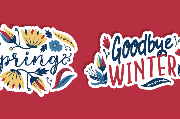 几何花朵字母印花图案服装裁片T恤卫衣烫图印花花型素材