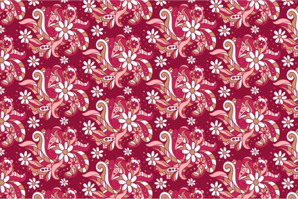 植物几何花朵印花图案服装纺织数码印花花型素材