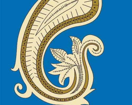 几何腰果花型印花图案服装纺织数码印花花型素材