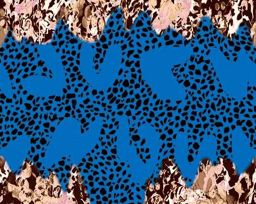 几何豹纹印花图案服装纺织数码印花花型素材