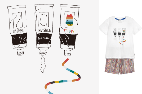 色彩罐印花图案服装裁片T恤卫衣烫图印花花型素材