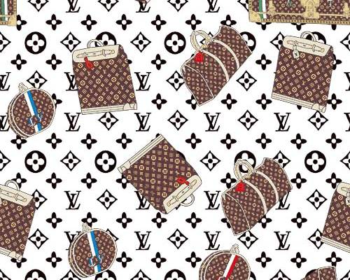 潮牌花纹箱包印花图案服装纺织数码印花花型素材