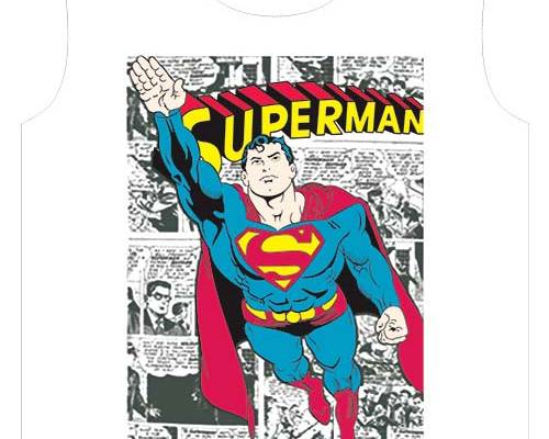 卡通超人字母潮牌印花图案服装裁片T恤卫衣烫图印花花型素材