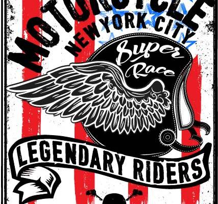 字母图案翅膀印花图案服装裁片T恤卫衣烫图印花花型素材