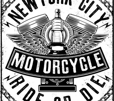 字母图案翅膀印花图案服装裁片T恤卫衣烫图印花花型素材