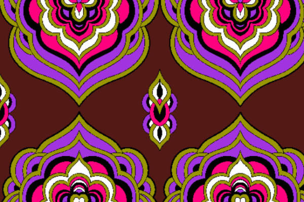 几何花朵印花图案服装纺织水印数码印花花型金昌素材