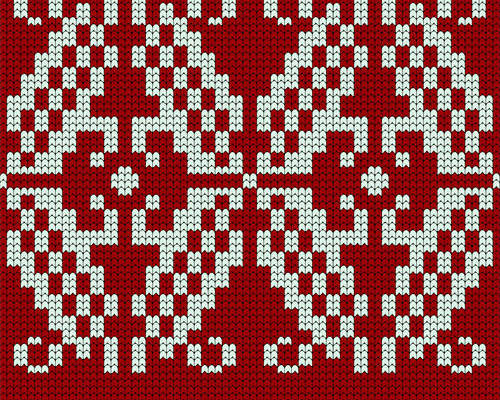 几何图案雪花印花图案服装纺织水印数码印花金昌花型素材