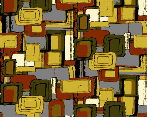 几何图案拼接印花服装纺织水印数码印花金昌花型素材