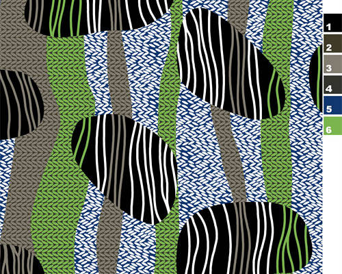 几何印花图案服装纺织水印数码印花金昌花型素材