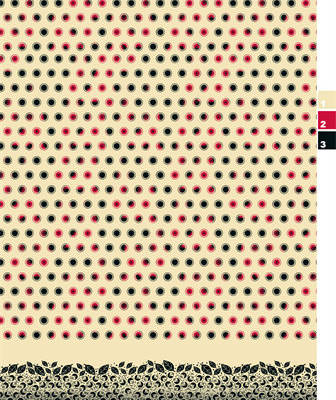 几何圆点拼接印花图案服装纺织水印数码印花图案