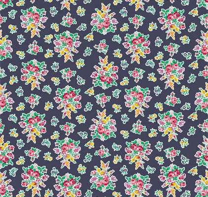 植物小花朵印花图案服装纺织水印数码印花金昌花型素材