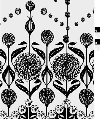 植物花朵印花图案服装纺织水印数码印花金昌花型素材