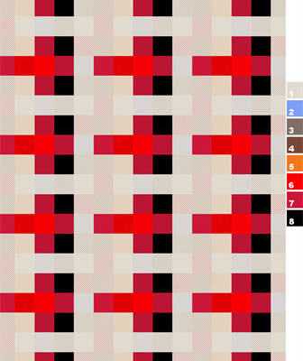 几何格子印花图案服装纺织水印数码印花金昌花型素材