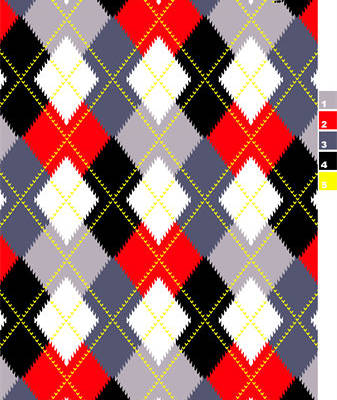 几何菱形格子印花图案服装纺织水印数码印花金昌花型素材