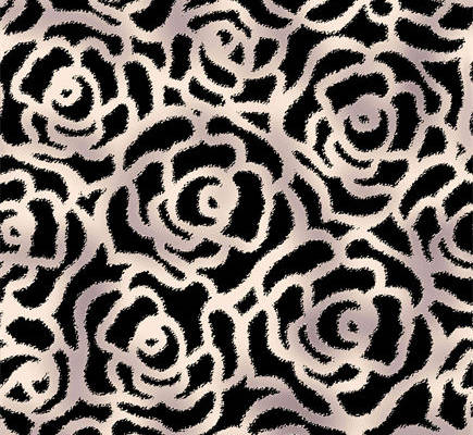 几何花纹玫瑰花印花图案服装纺织水印数码印花金昌花型素材