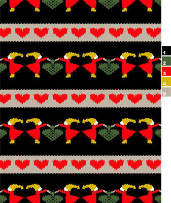 几何人物印花图案服装纺织水印数码印花金昌花型素材