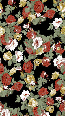 植物牡丹花印花图案服装纺织水印数码印花金昌花型素材