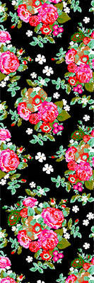 植物牡丹花印花图案服装纺织水印数码印花金昌花型素材