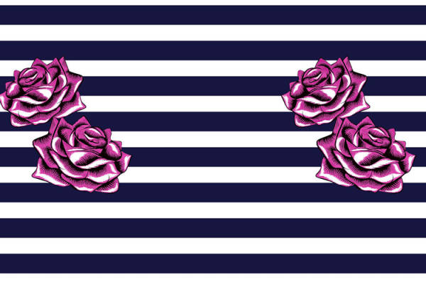 几何条子牡丹花印花图案服装纺织水印数码印花金昌花型素材