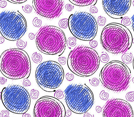 几何线圈色彩涂鸦印花图案服装纺织水印数码印花金昌花型素材