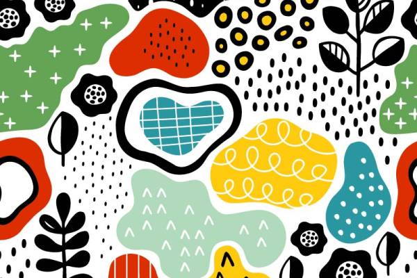 几何图案印花服装纺织数码印花花型素材