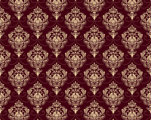 复古民族风花纹印花图案服装纺织数码印花花型素材