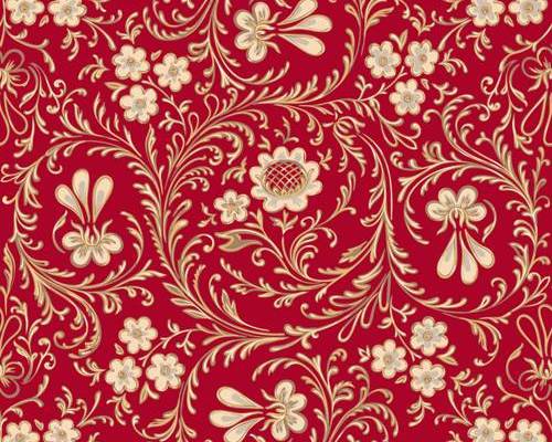 复古花纹印花图案服装纺织数码印花花型素材