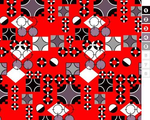 几何图案拼接印花服装纺织水印数码印花金昌花型素材