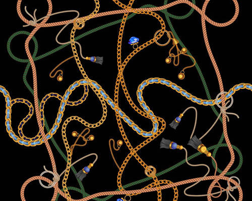 几何线条印花图案服装纺织数码印花花型素材