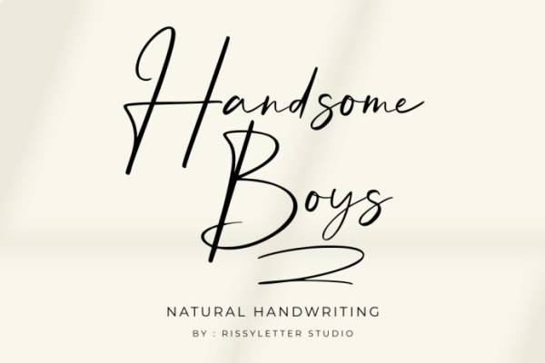 Handsome Boys字体