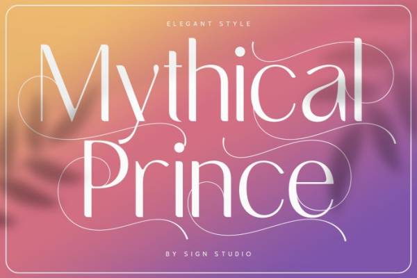 Mythical Prince字体