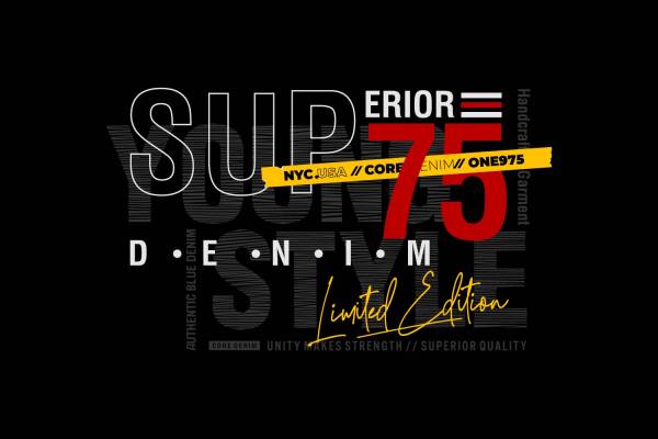 字母数字潮牌印花图案服装裁片T恤卫衣烫图印花花型素材