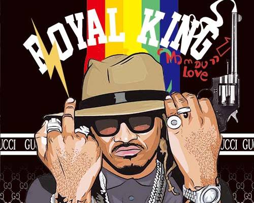 潮牌字母彩虹印花图案服装裁片T恤卫衣烫图印花花型素材