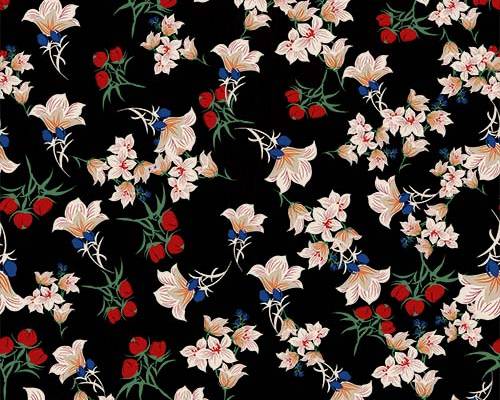 植物花朵印花图案服装纺织数码印花花型素材