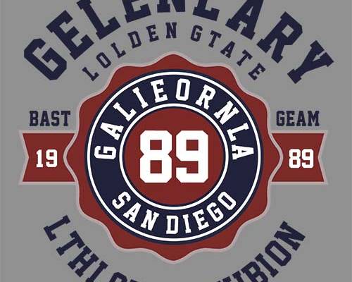 字母图案印花服装裁片T恤卫衣烫图印花花型素材