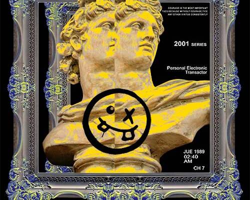 雕塑相框字母印花图案服装裁片T恤卫衣烫图印花花型素材