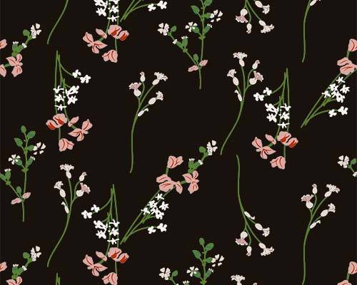 植物小碎花印花图案服装纺织数码印花花型素材