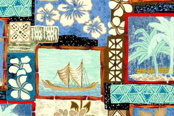 几何活性数码花型