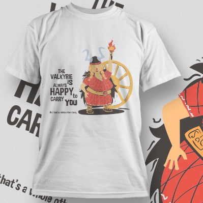 卡通人物字母T恤印花花型素材