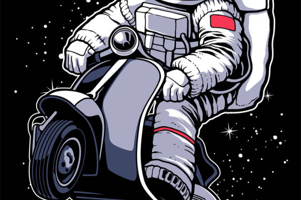 太空人数码印花花型素材