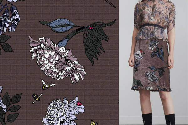 植物花朵数码印花花型素材