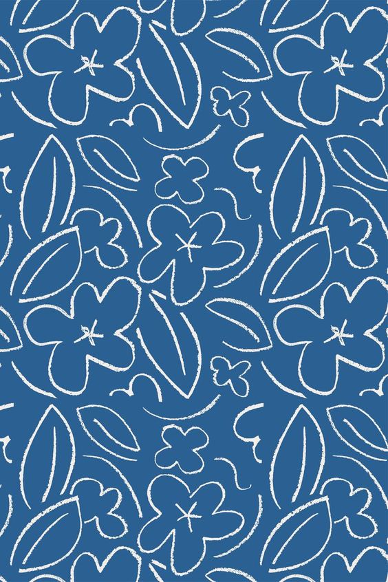 ‘Daphne’ Floral Pattern Design by Ariana Martin | Phone wallpaper patterns, Floral pattern design, P