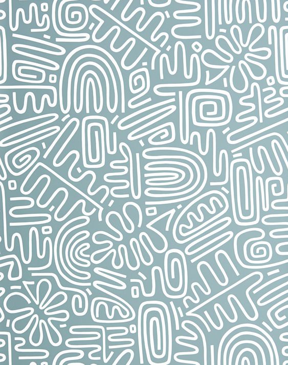 Overview Graphic patterns and shapes repeat freely to reveal a contemporary take on ancient motifs and symbols. Taking inspiration from the Nazca Lines and geoglyphs – large designs produced on the ground by nature’s landscape – the distinctive abstract pattern emanates a sense of fun and character. Measurements• Each roll is 20.5″ wide x 11 yards long• Repeat: 25.19″, straight Additional Notes • 2-3 week lead time. • This is a “non-woven” type wallpaper, which is highly durable and easy to hang