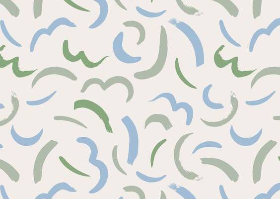 Brush pattern design by Ariana Martin