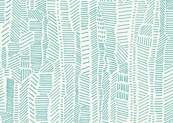 Overview A mix of structure and character, a practiced balance of expressive mark-making and thoughtful composition. Linear Field is versatile and modern - in aqua blue on ivory. POPPY offers a water-activated pre-paste wallpaper ideal for residential interiors. All rolls are untrimmed and design-engineered for installation using the overlap and double-cut technique. Measurements• Roll size: 25