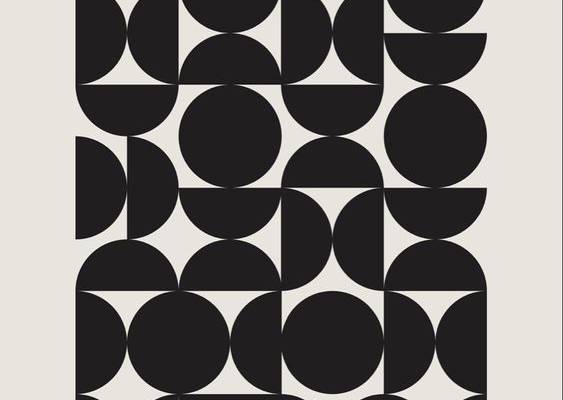 其中包括:Bauhaus art print