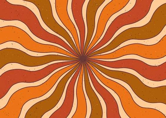 Premium Vector | Abstract psychedelic groovy background. vector illustration.