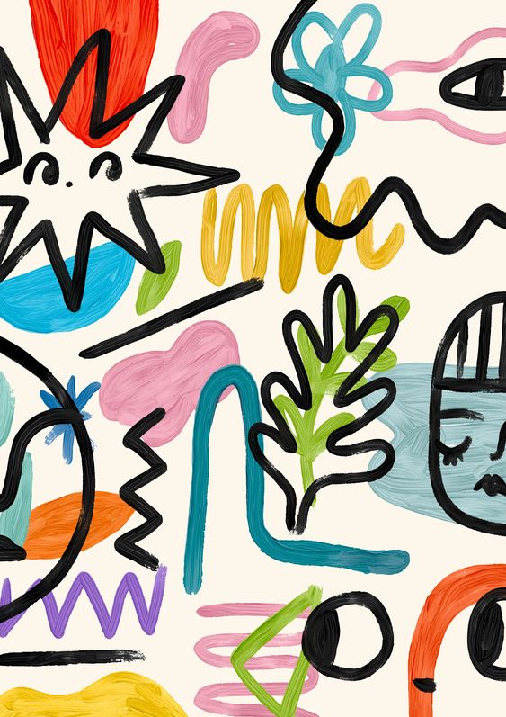 With bold colours and characters, Martcellia Liunic’s works are “the right combination of cute and trippy”