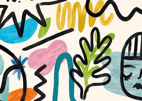 With bold colours and characters, Martcellia Liunic’s works are “the right combination of cute and trippy”