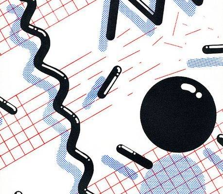 FYI this kind of pattern in in the 'MEMPHIS' style